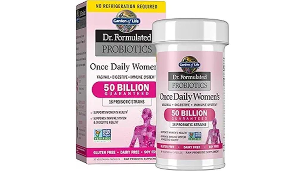 garden of life women s probiotics 50b
