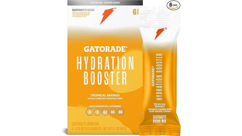 gatorade tropical mango pack