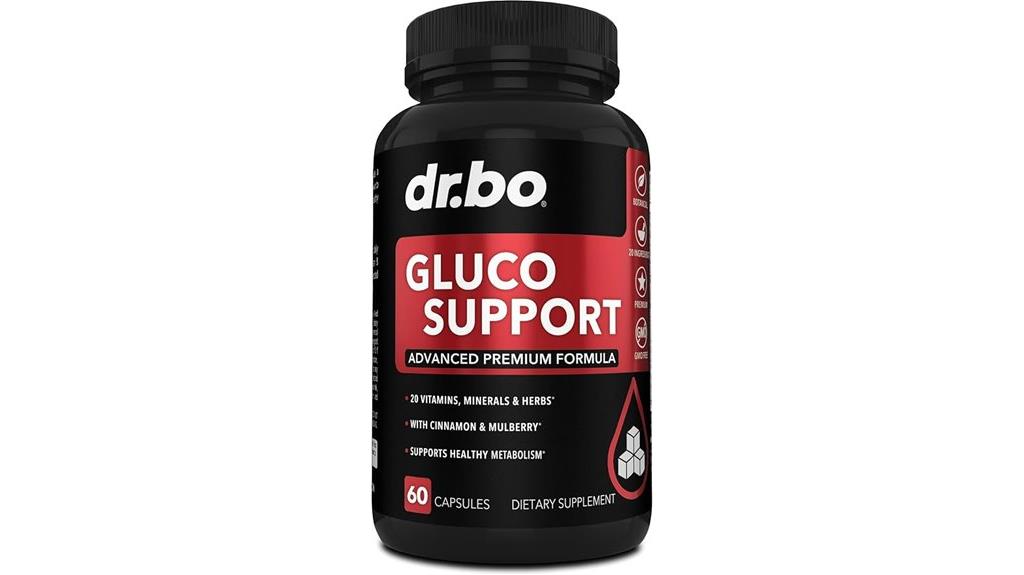 gluco support supplement capsules