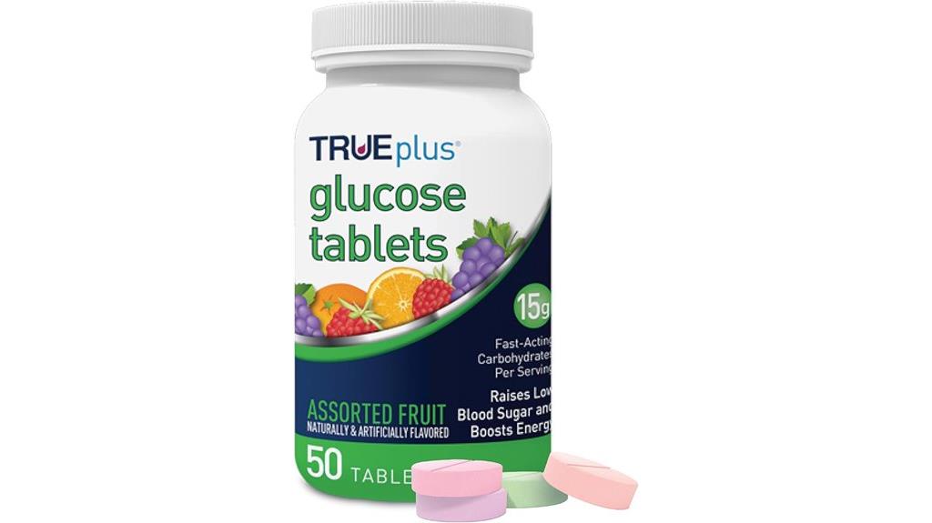 glucose tablets assorted flavors