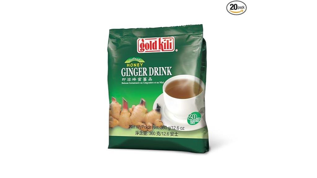gold kili ginger beverage pack 20