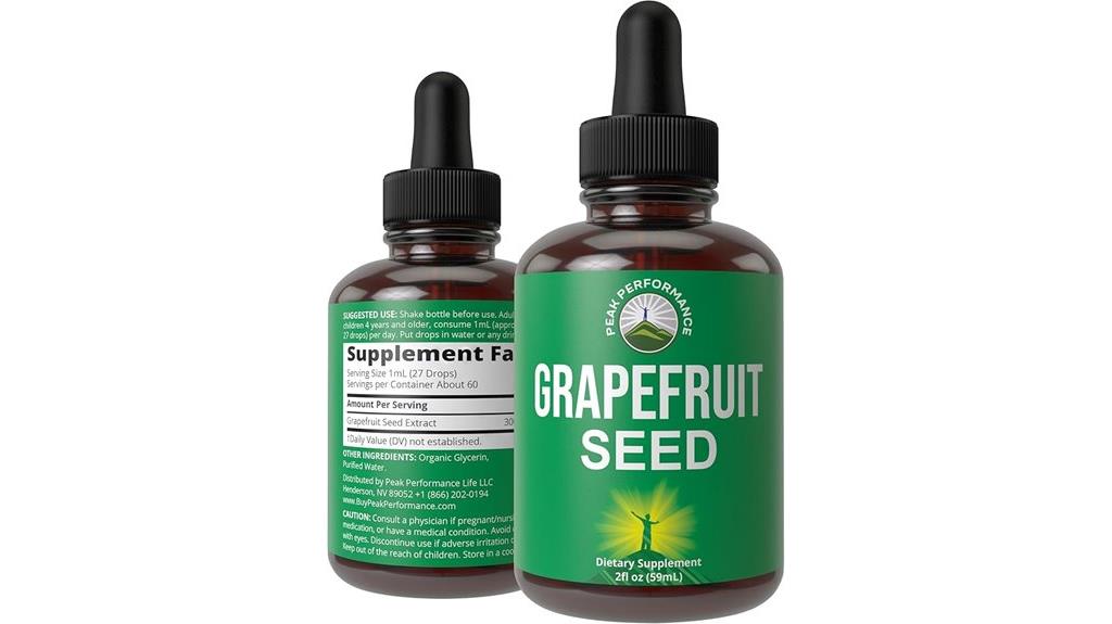 grapefruit seed extract supplement