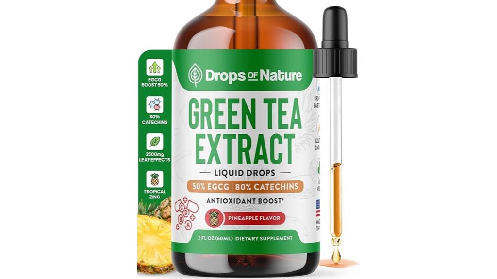 green tea extract drops egcg 50