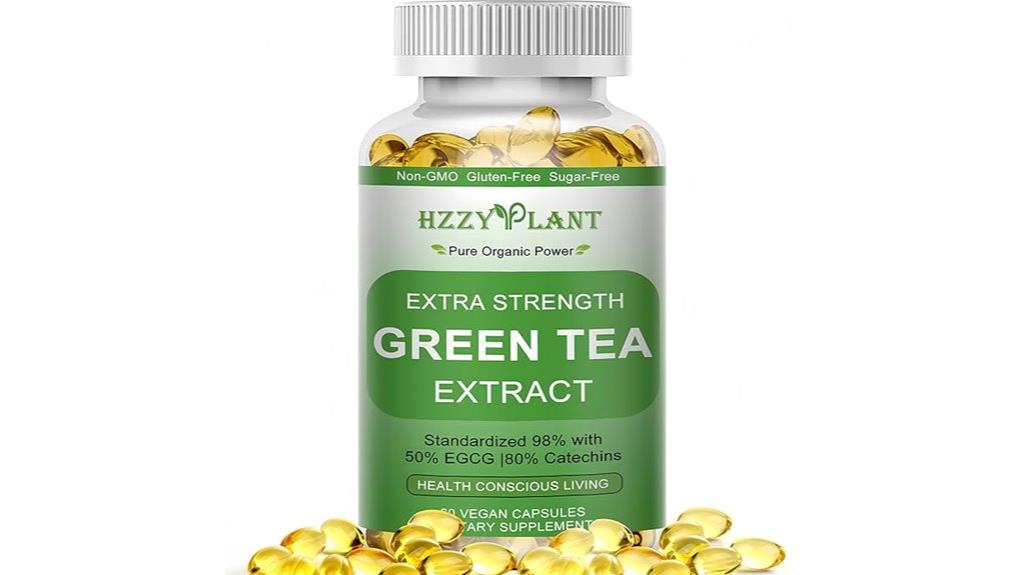 green tea extract softgels