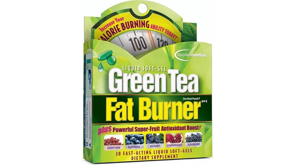 green tea fat burner soft gels