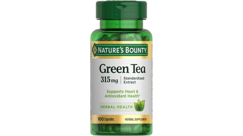 green tea pills supplement details