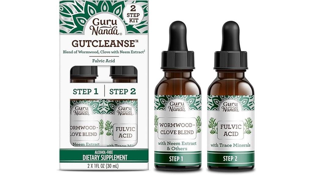 gurunanda gutcleanse 2 step kit