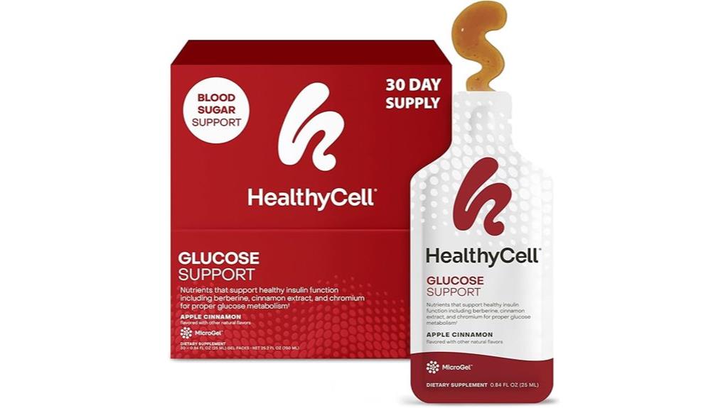 healthycell glucose support with berberine