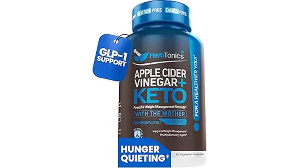 herbtonics glp 1 apple cider vinegar