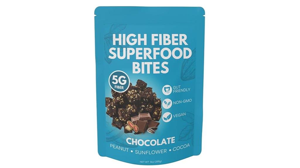 high fiber vegan bites 30 count