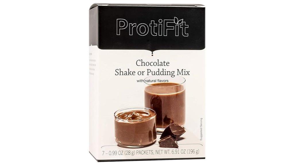high protein chocolate pudding mix
