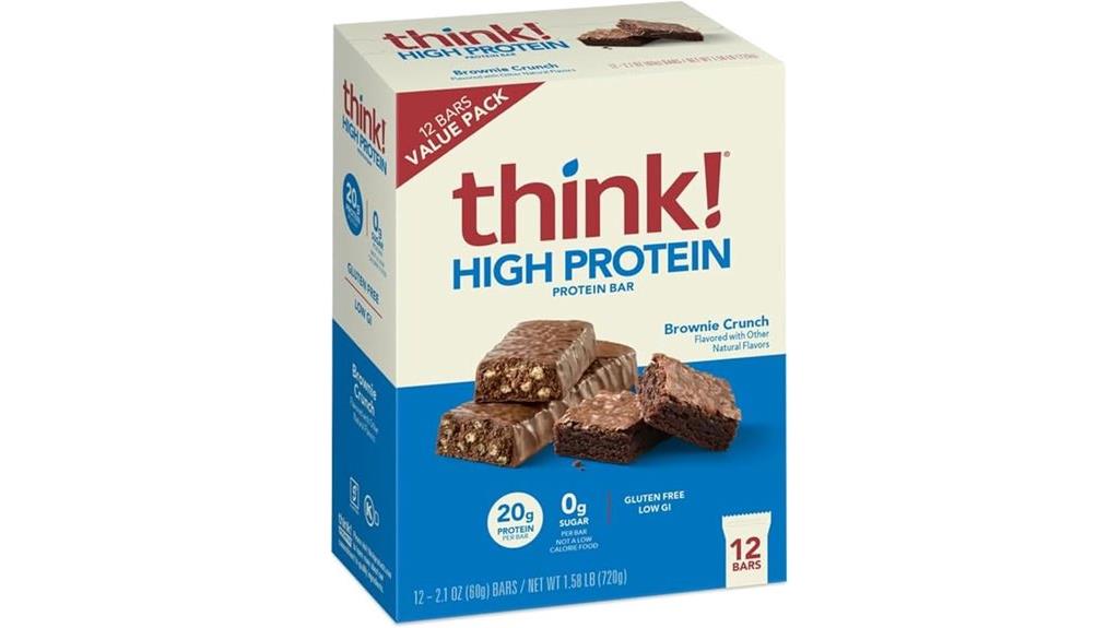 high protein gluten free bar