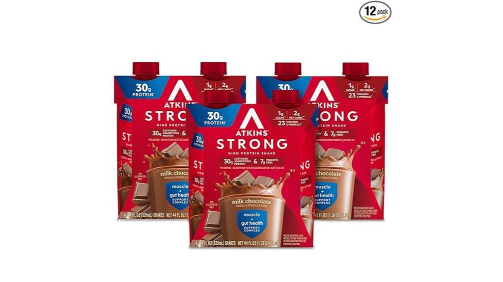 high protein shake with prebiotic fiber