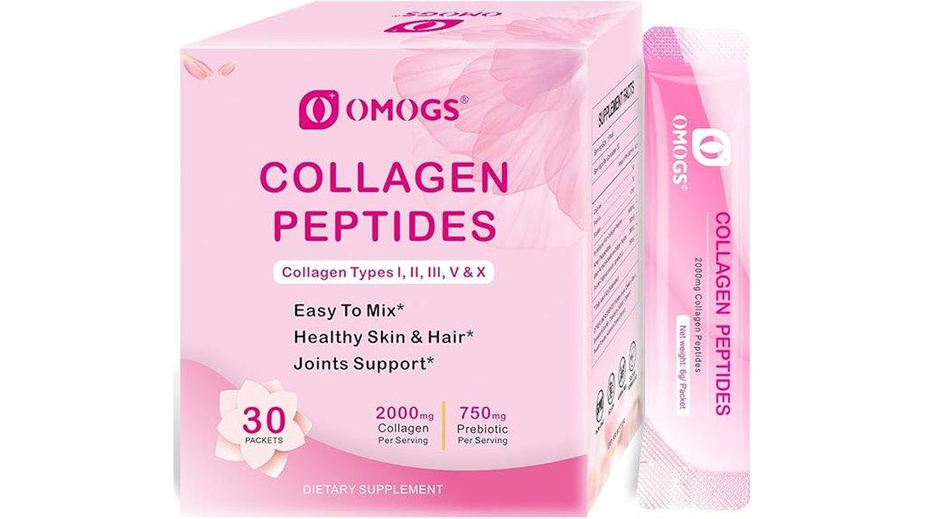 hydrolyzed collagen with prebiotics