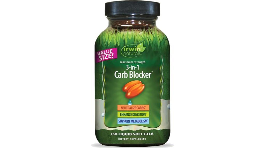 irwin naturals carb blocker 3 in 1