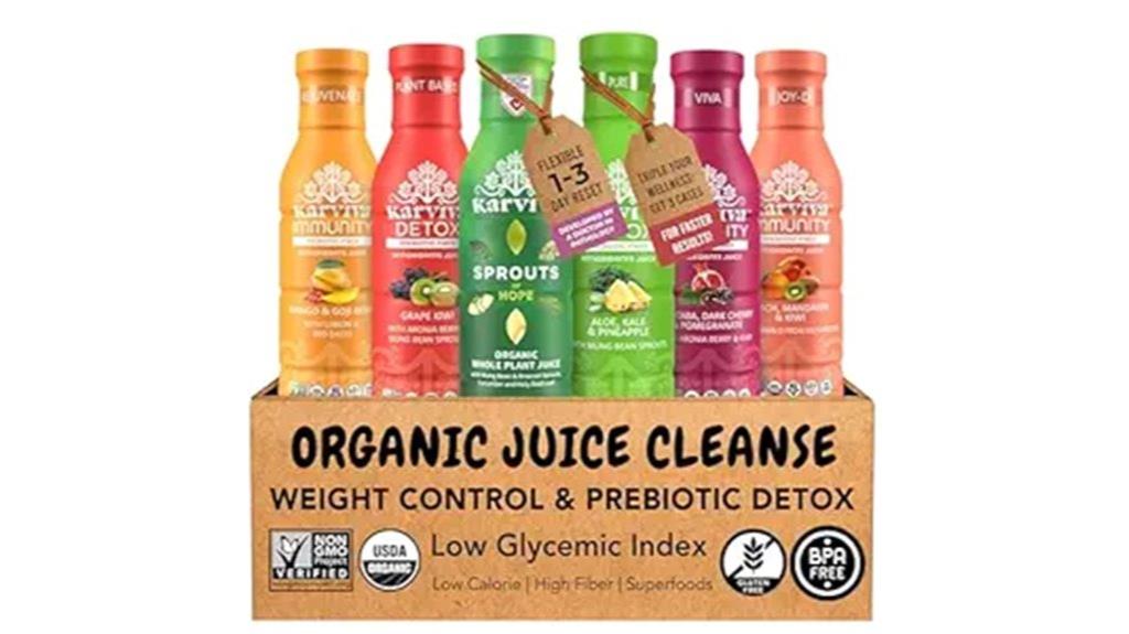 karviva cleanse 6 bottles 12 oz