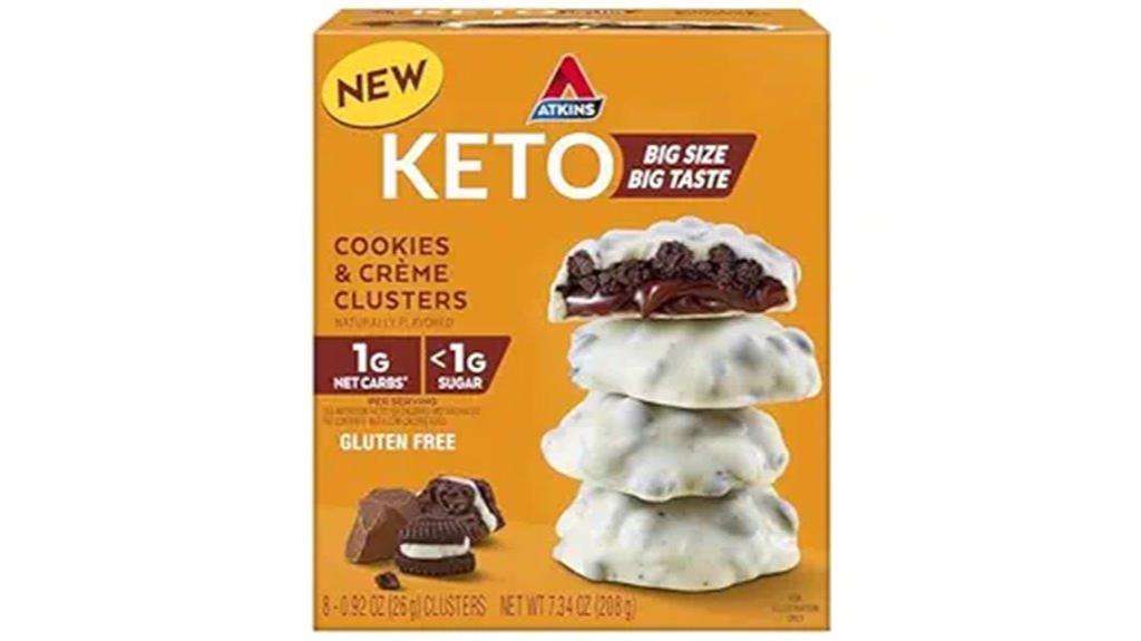 keto cookies cr me clusters