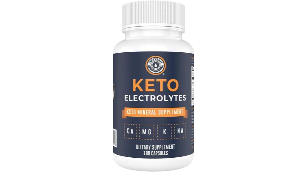 keto electrolyte supplement capsules