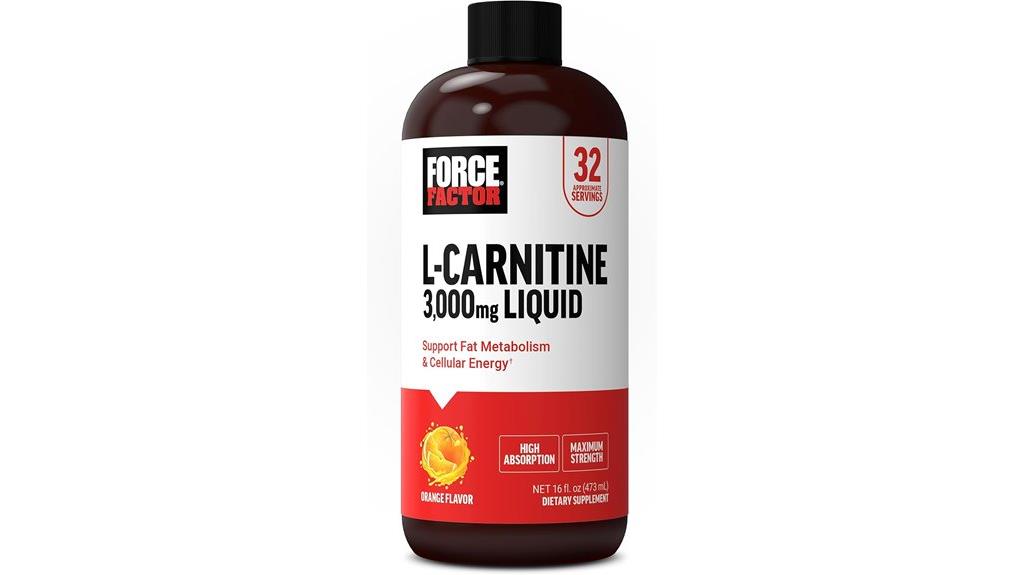 l carnitine liquid 3000mg
