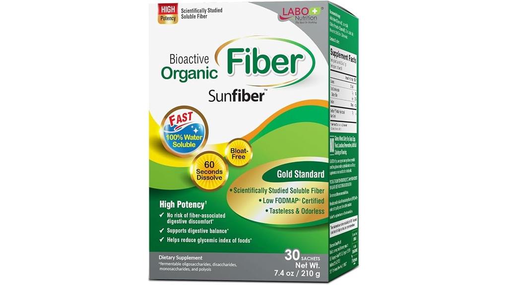 labo nutrition sunfiber prebiotic fiber