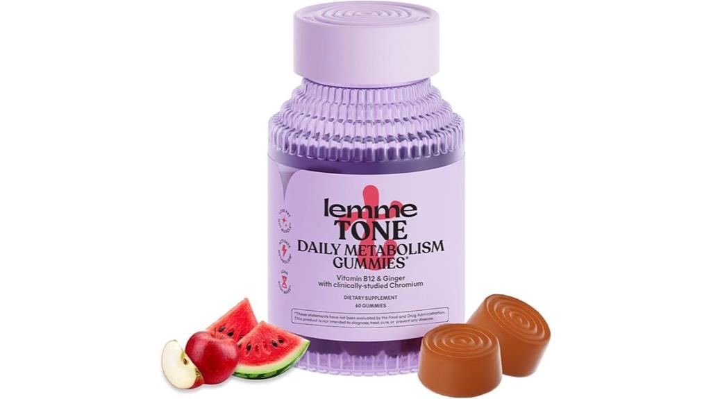 lemmete tone metabolism gummies apple cider vinegar