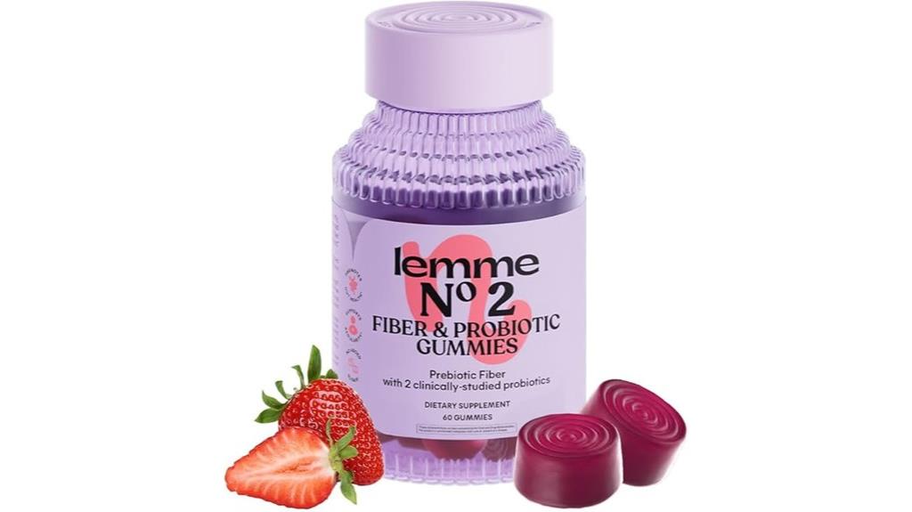 lemmo no 2 gummies strawberry 60 count