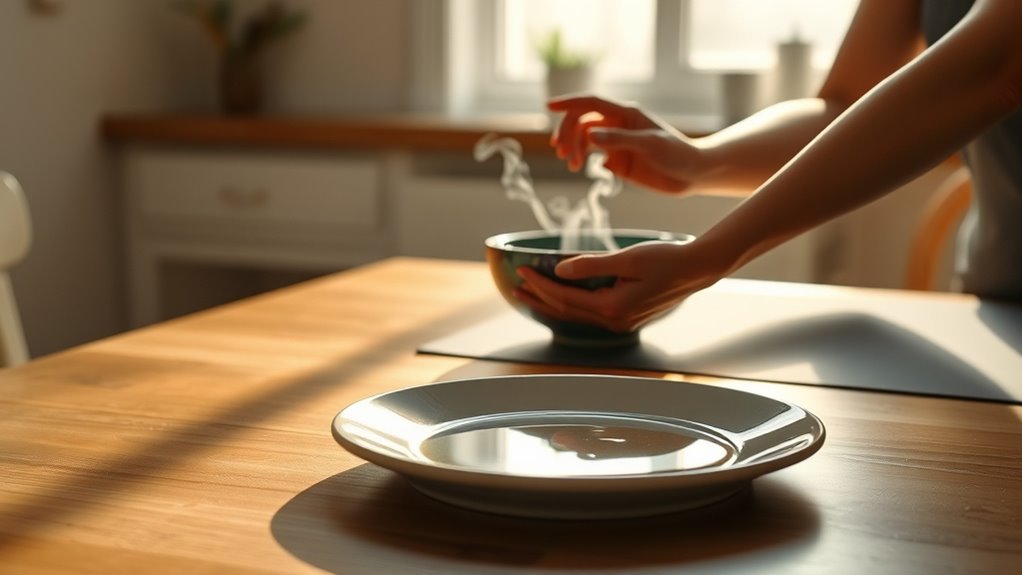 light stretch before meals improves satiety timing
