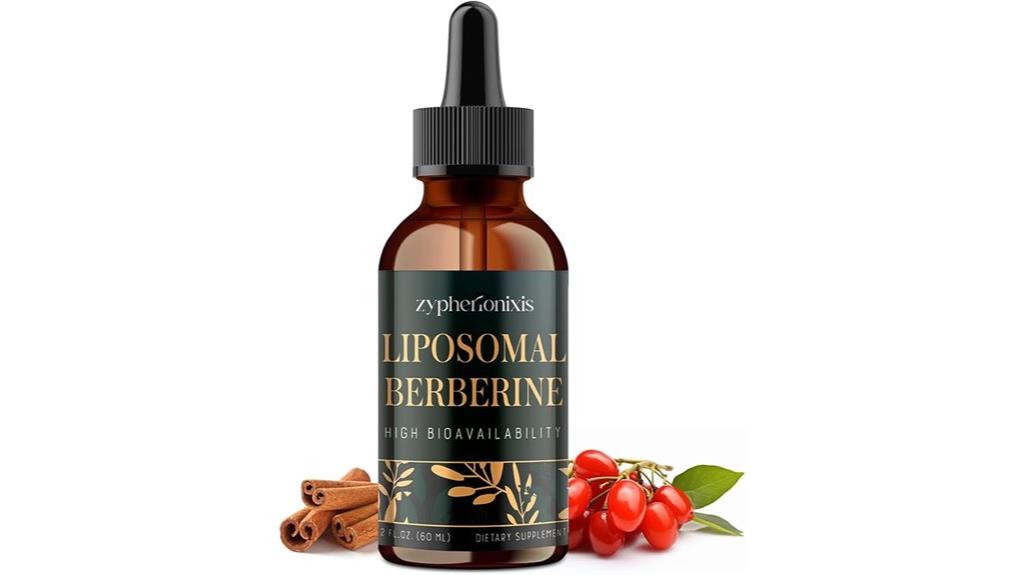liposomal berberine hcl supplement