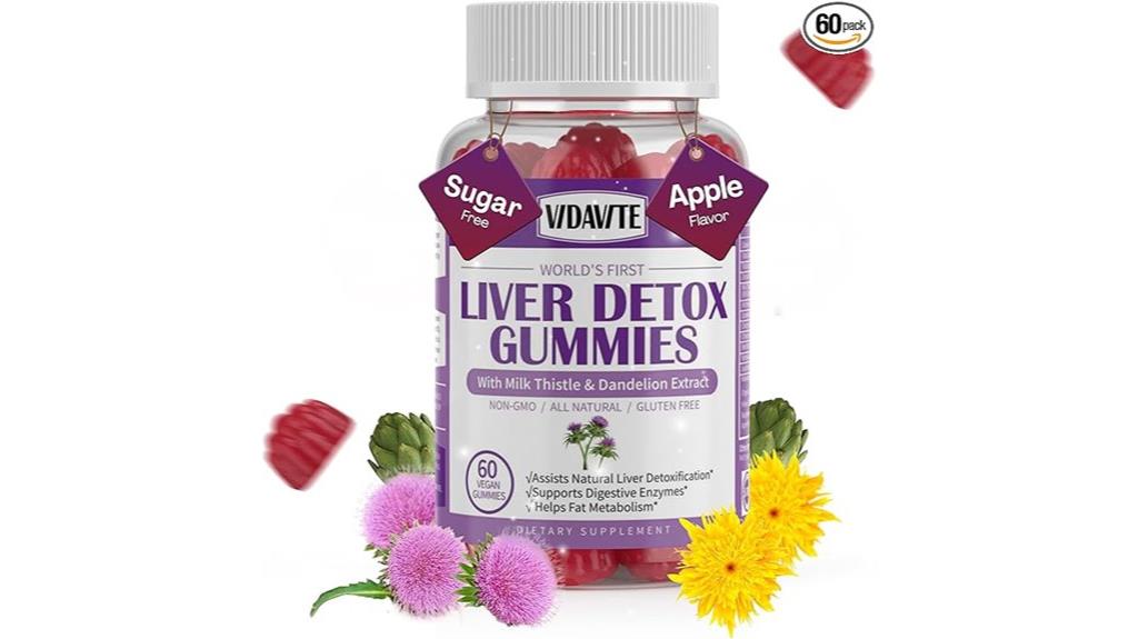 liver cleanse detox gummies