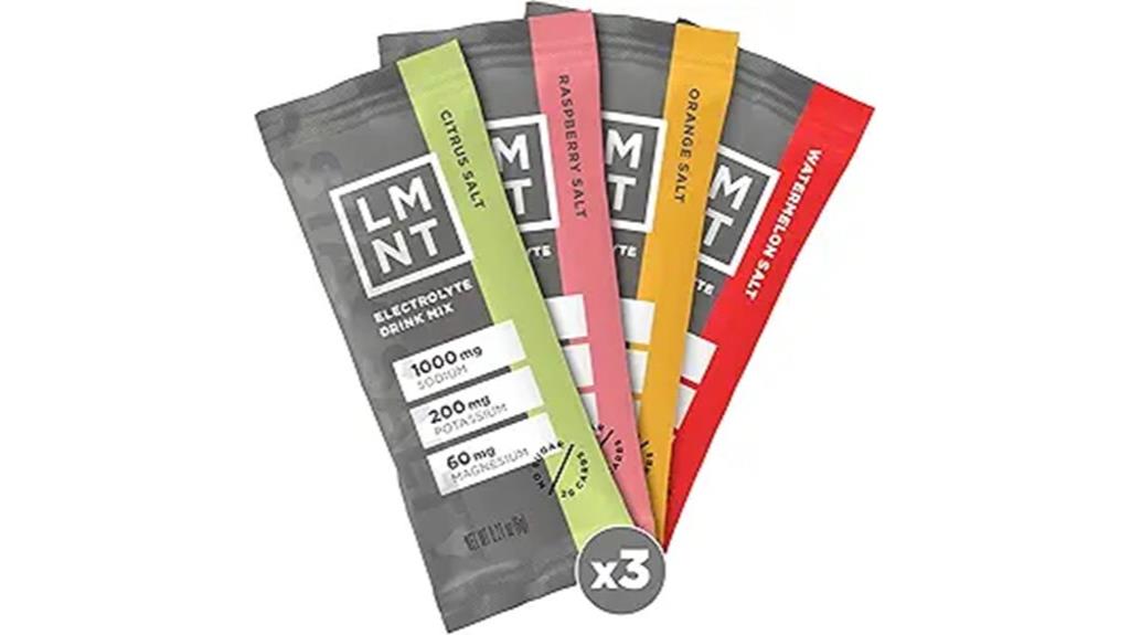 lmnt zero sugar variety pack