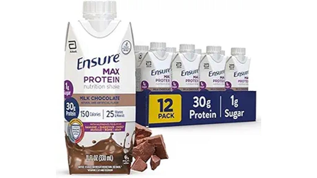 max protein shake milk chocolate