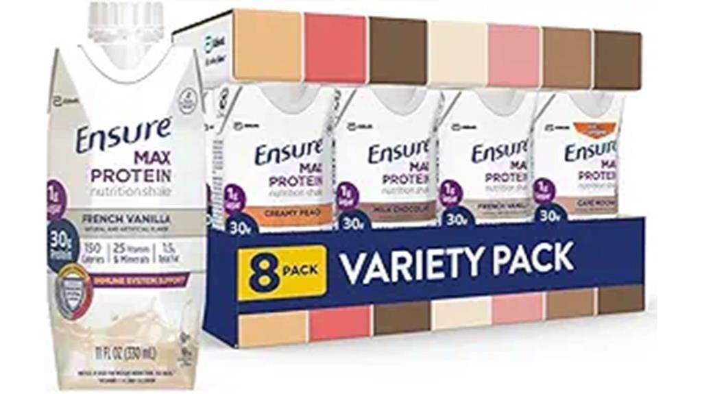 max protein shakes variety pack