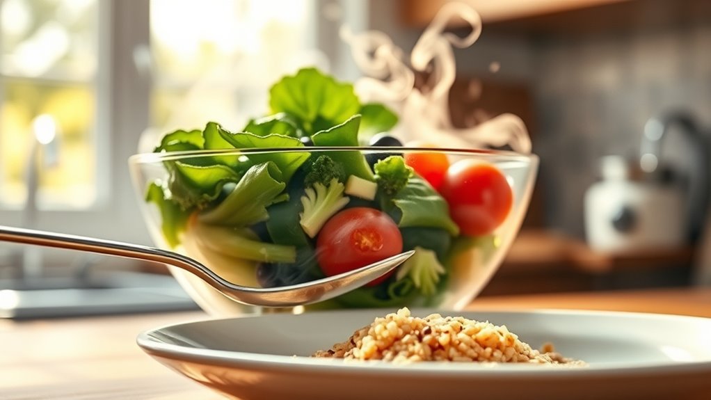 meal flow shapes metabolic comfort