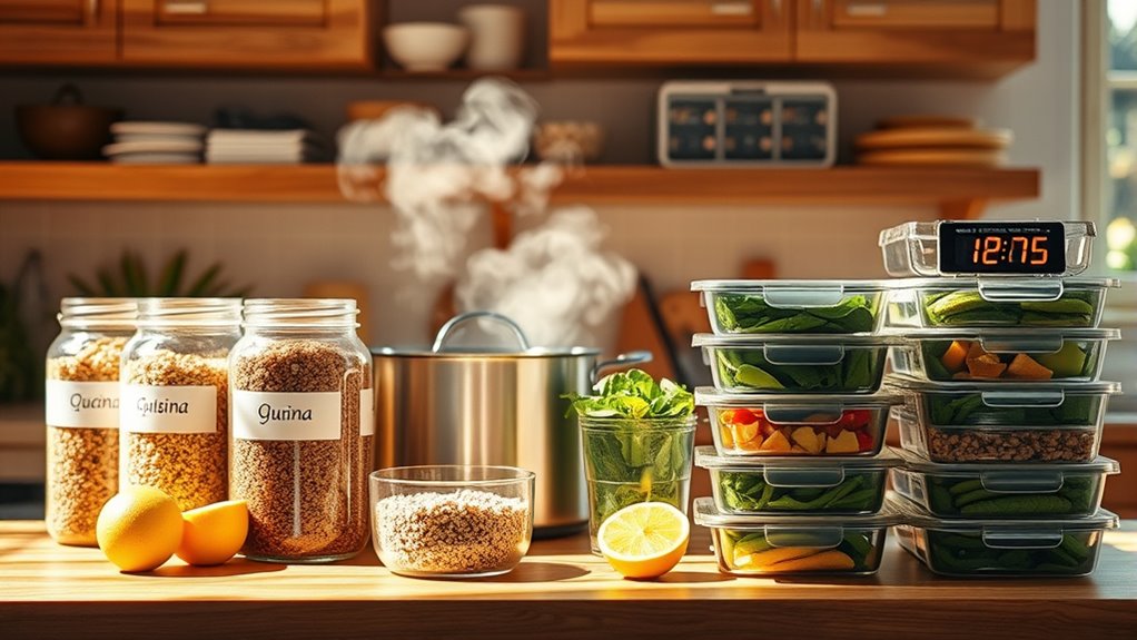 meal planning stabilizes gut signals