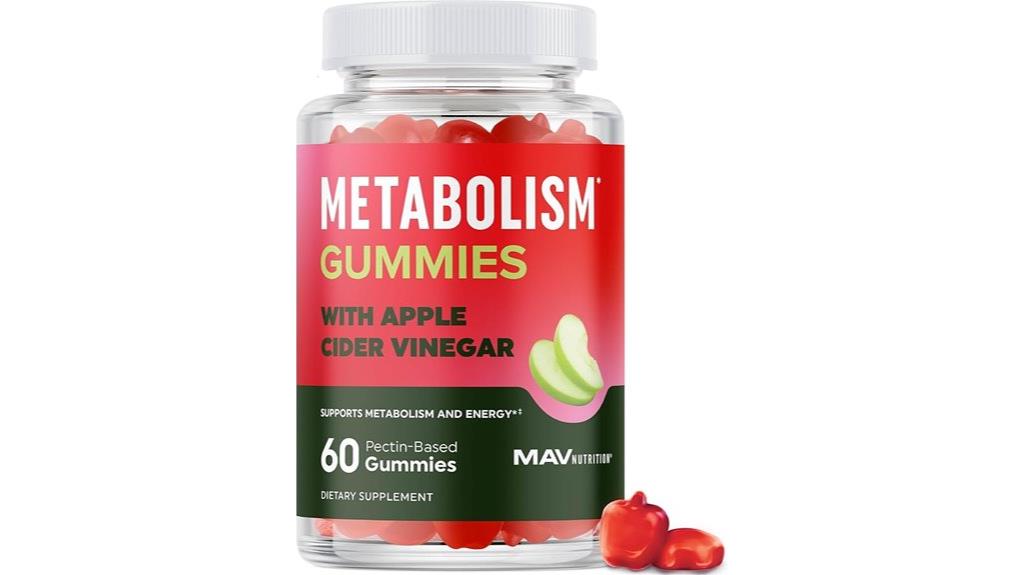 metabolism gummies with apple cider vinegar