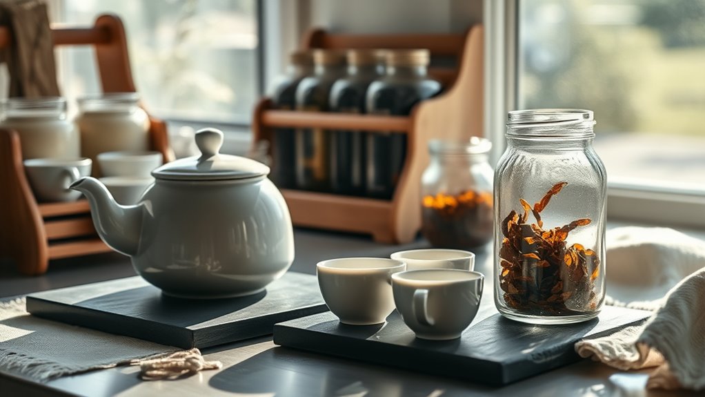 mindful tea ritual anchors mood
