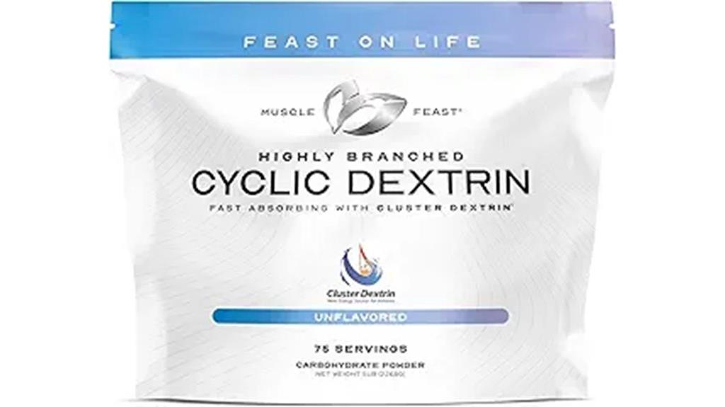 muscle feast highly branched cycl dextrin