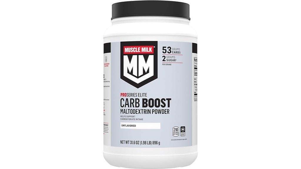 muscle milk carb boost