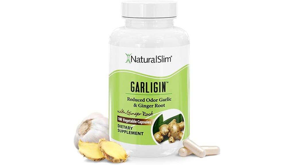 naturalslim garlic ginger immune digestive support