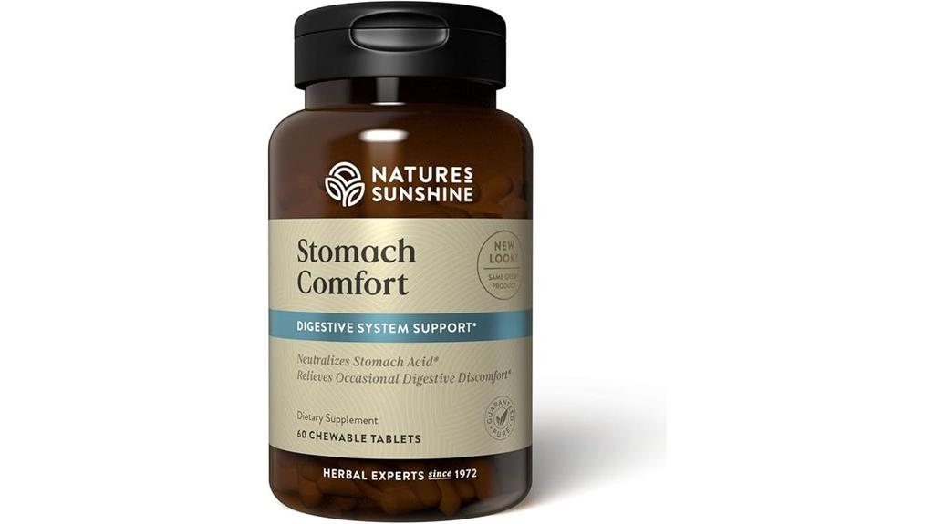 nature s sunshine stomach comfort tablets