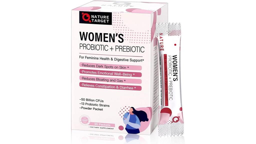 nature target women probiotic powder