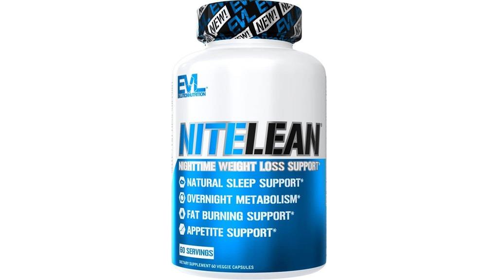 night time fat burner supplement details
