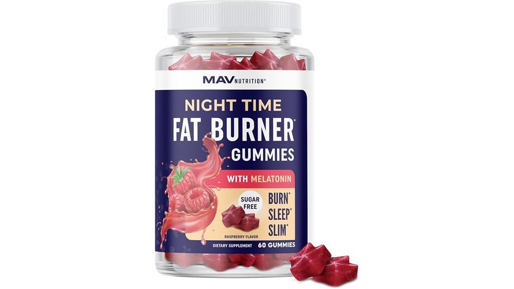 nighttime fat burner gummies