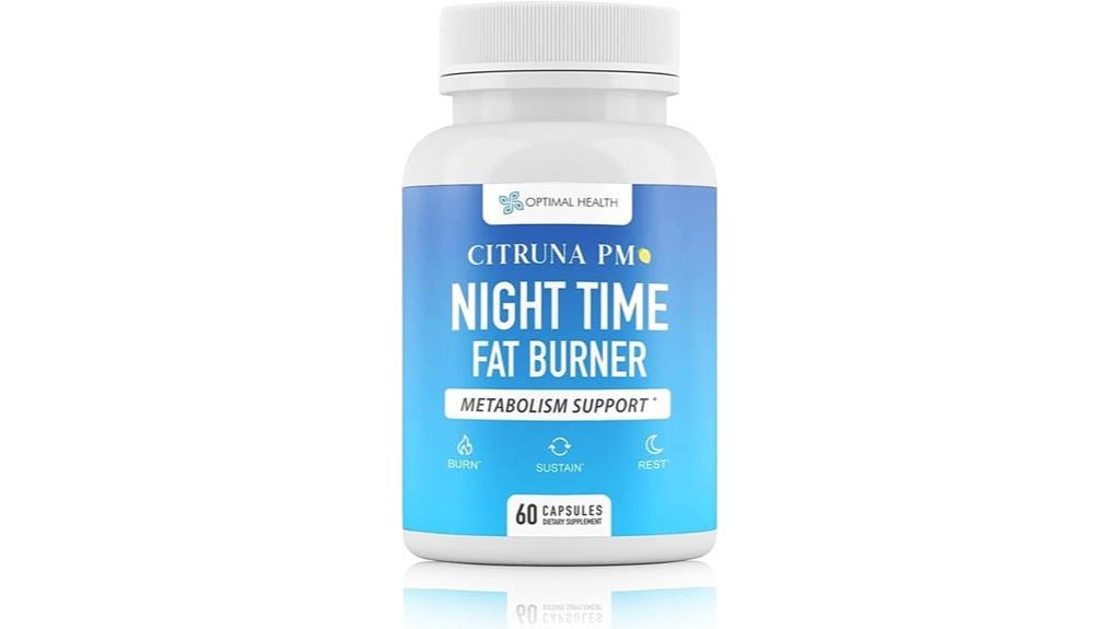 nighttime weight loss supplement formulation