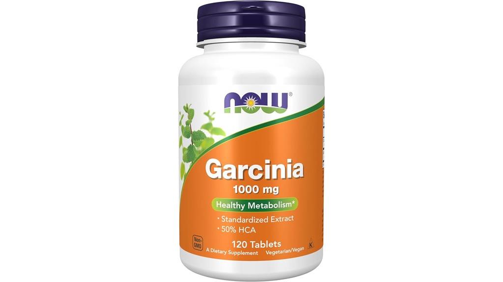 now foods garcinia cambogia 1000 mgbottle 120 tablets