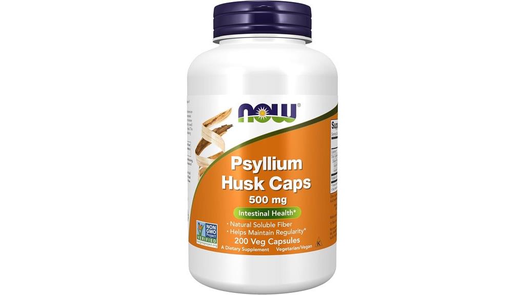now foods psyllium husk caps 200