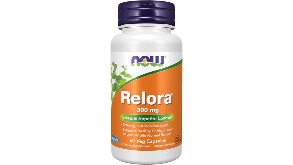 now foods relora 300 mg plant extract blend