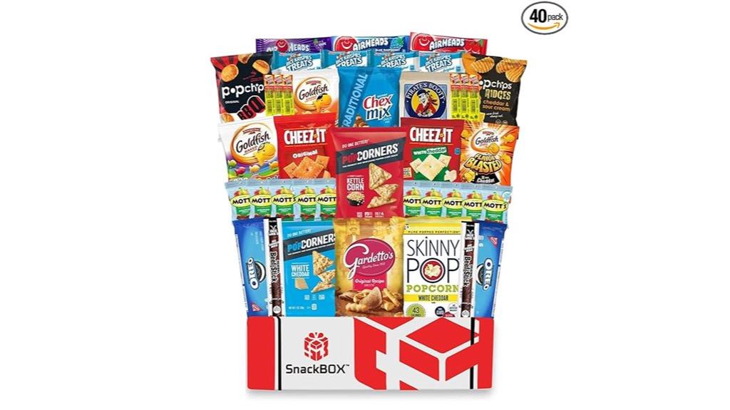 nut sensitive snack assortment box