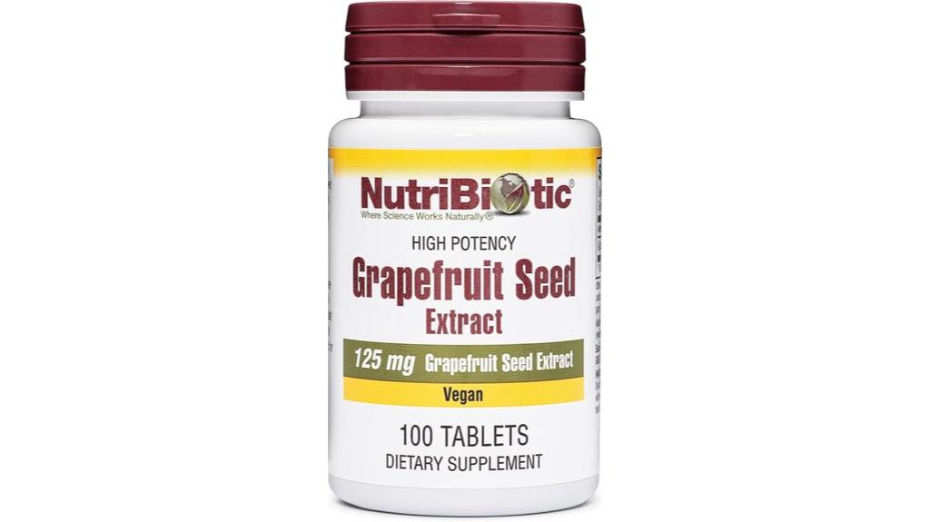 nutribiotic gse tablets 125mg