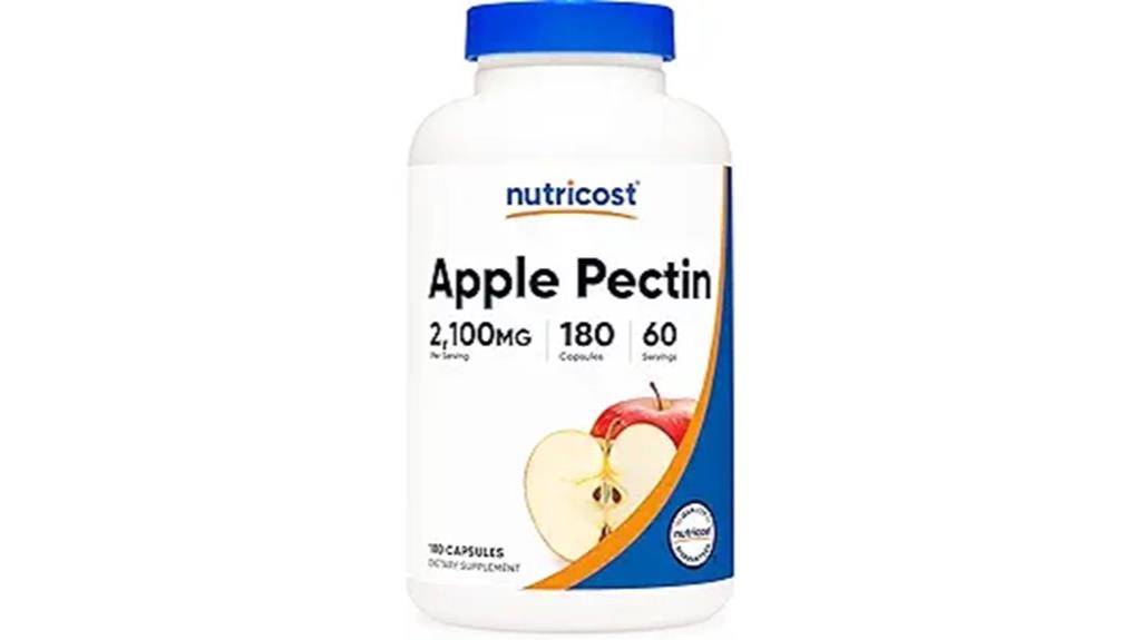nutricost apple pectin 2100mg